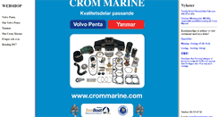 Desktop Screenshot of crommarine.com